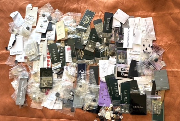 Ralph Lauren Other - Huge Lot Designer Replacement Buttons Hang Tags Ralph Lauren Calvin Klein Escada